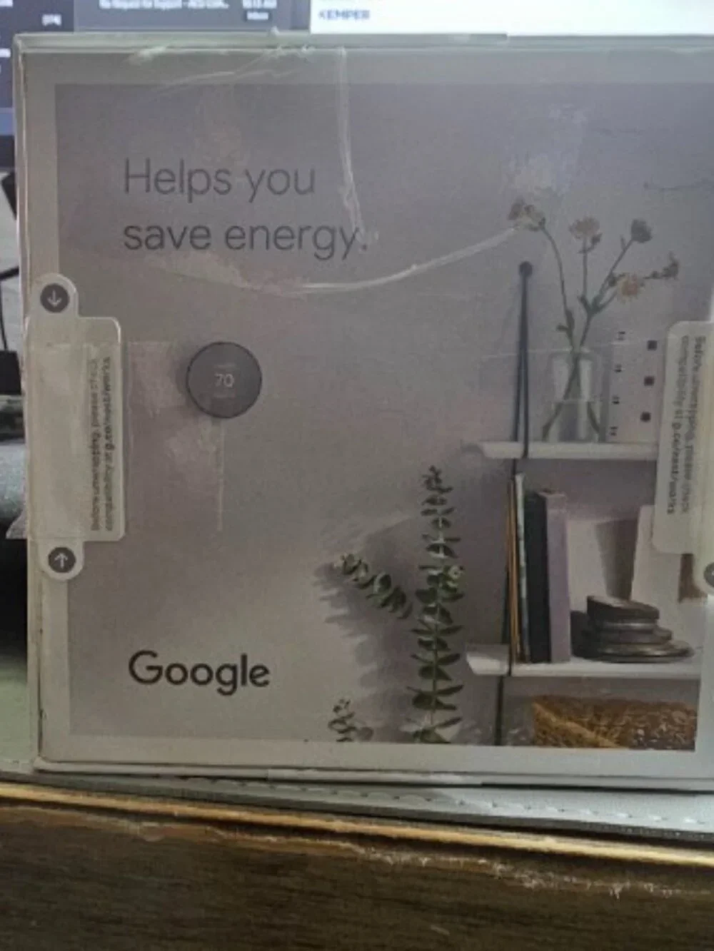 Google Nest Smart Wi-Fi Thermostat - Charcoal (Open Box / New)